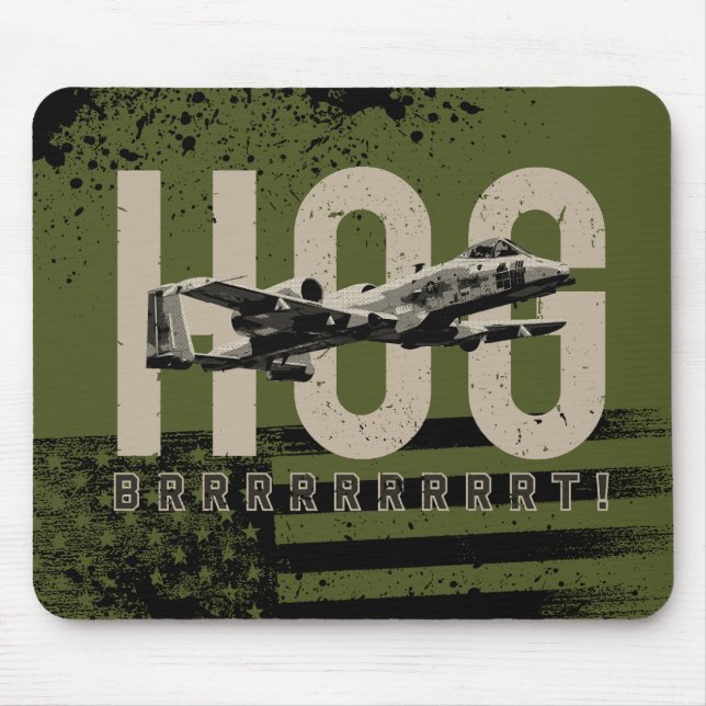 A-10 Hog: Air Power Mouse Pad (Front)