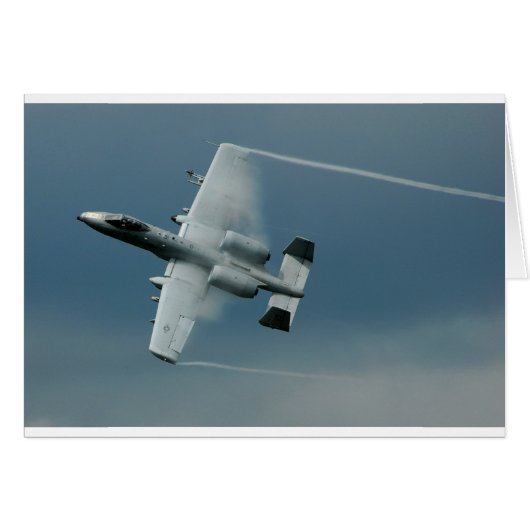 A-10 Thunderbolt Cards (Front Horizontal)