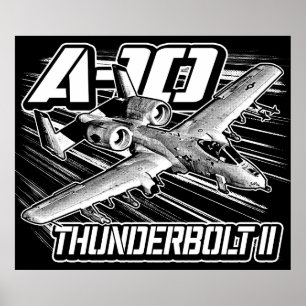 A-10 Thunderbolt II Poster Poster