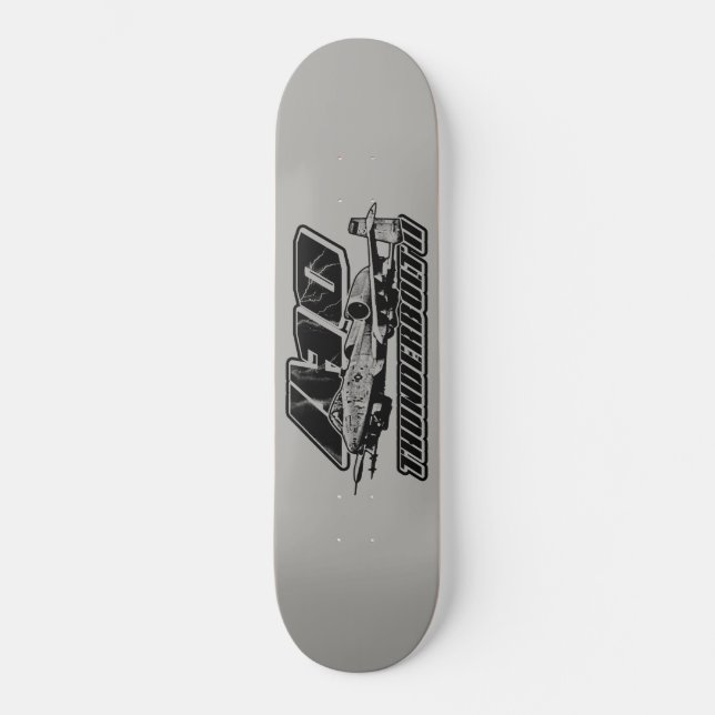 A-10 Thunderbolt II Skateboard Deck Skateboard (Front)