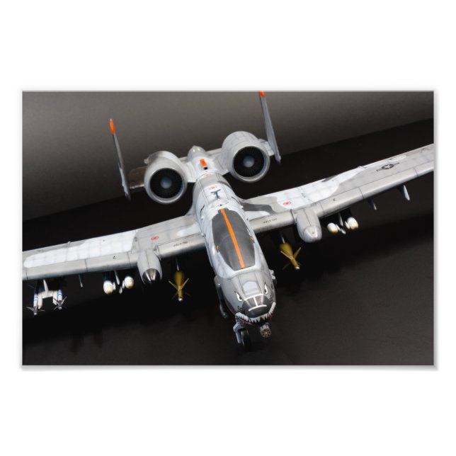 A-10 Thunderbolt II UAV Photo Print (Front)