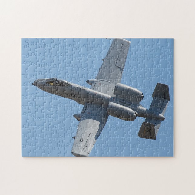 A-10 thunderbolt. jigsaw puzzle (Horizontal)