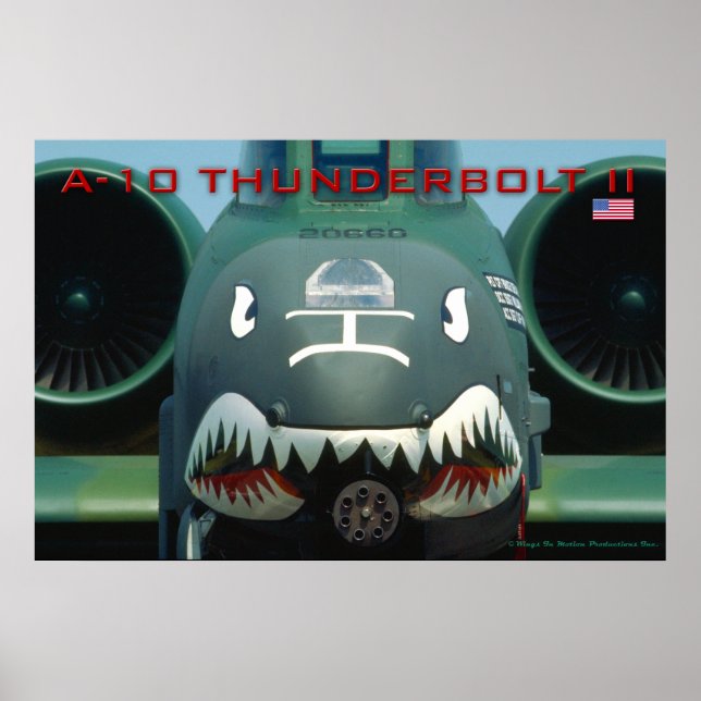 A-10 Thunderbolt Poster (Front)