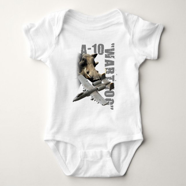 A-10 Warthog Baby Bodysuit (Front)