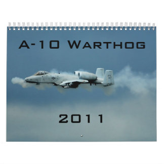 A-10 Warthog Calendar