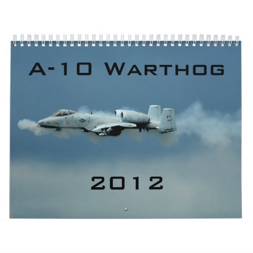 A_10 Warthog Calendar