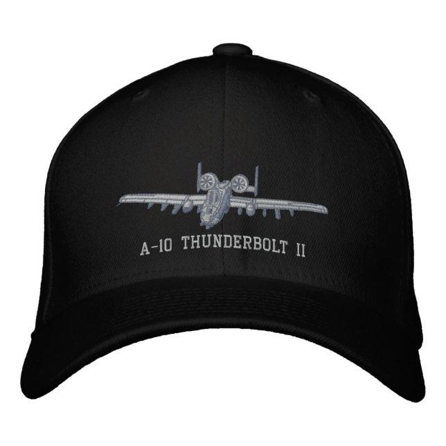 A-10 Warthog Embroidered Baseball Hat (Front)