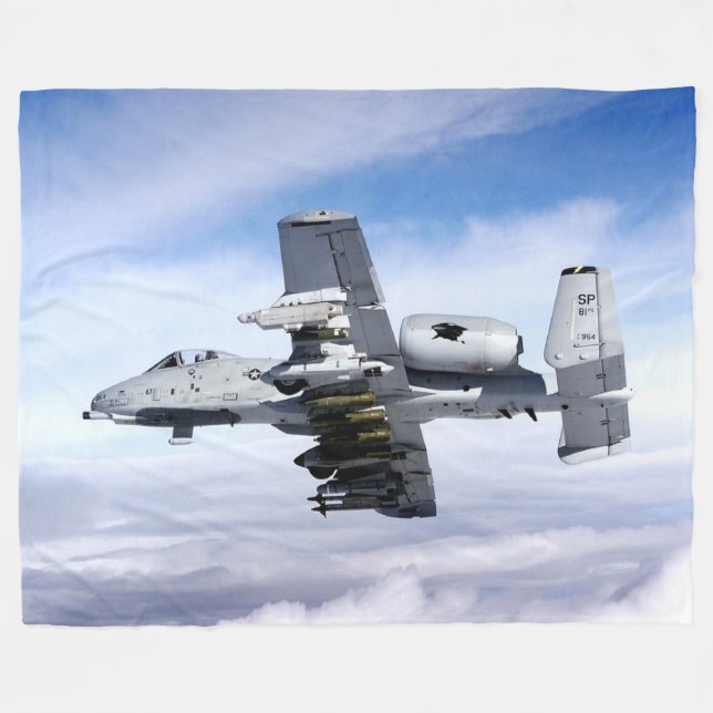 A 10-WARTHOG FLEECE BLANKET (Front (Horizontal))