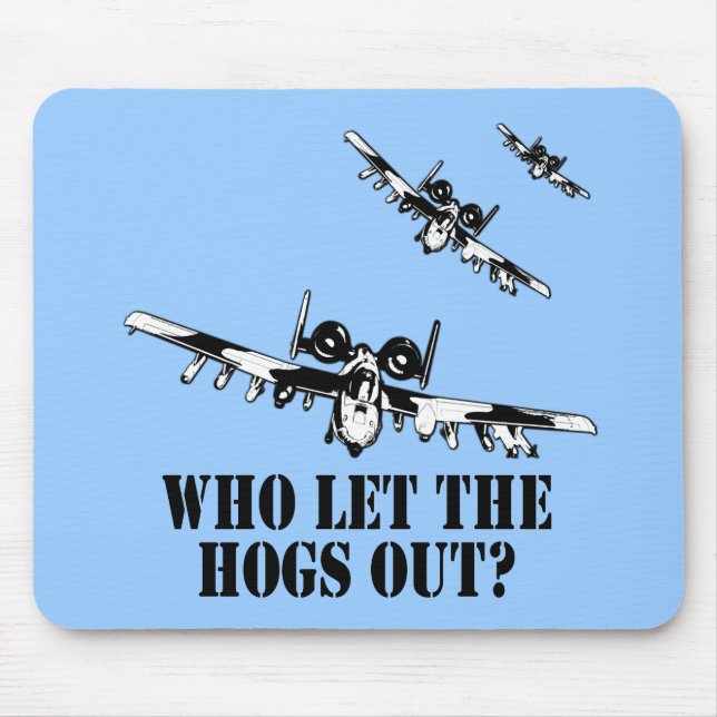 A-10 Warthog Mouse Pad (Front)