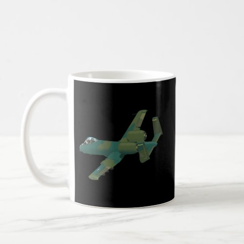 A_10 Warthog Thunderbolt Jet Military Turbofan Air Coffee Mug