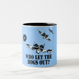 A-10 Warthog Two-Tone Coffee Mug