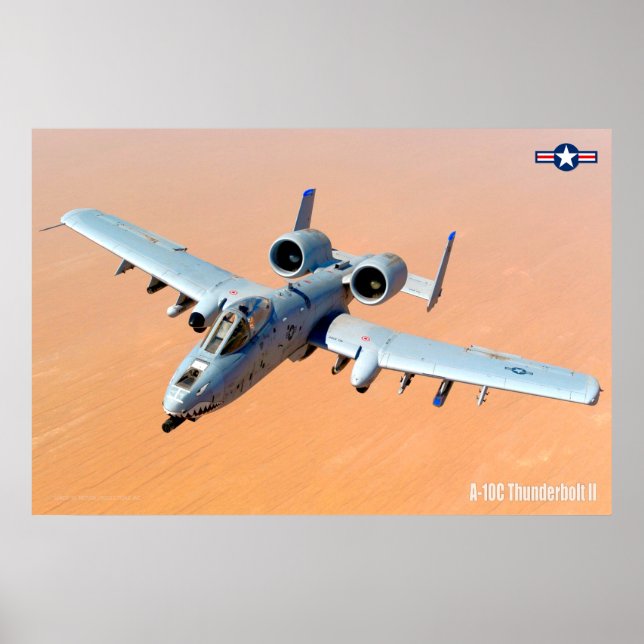 A-10C THUNDERBOLT II POSTER (Front)