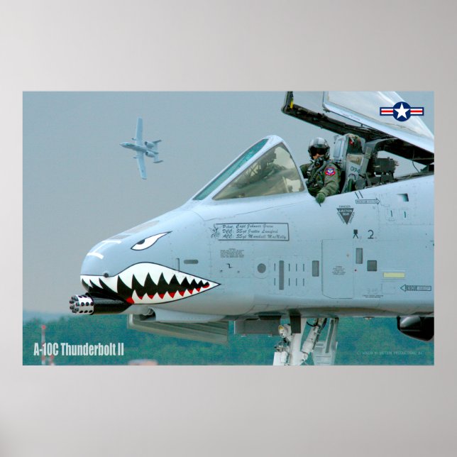 A-10C THUNDERBOLT II POSTER (Front)