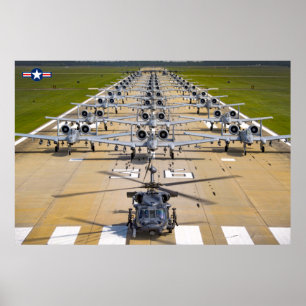 A-10C THUNDERBOLT II POSTER