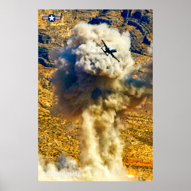 A-10C THUNDERBOLT II POSTER (Front)