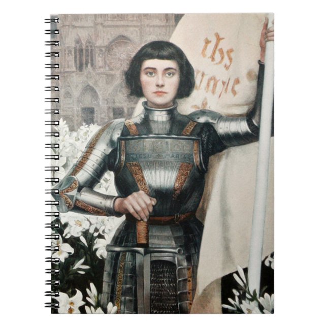 A 1903 Engraving of Joan Of Arc Notebook (Front)