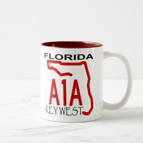 A_1_A Key West Two_Tone Coffee Mug