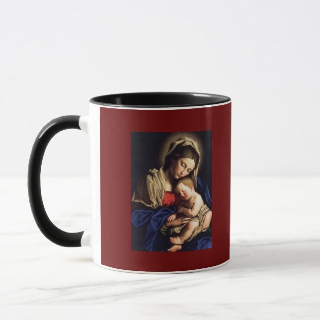 a-1 madonna and child mug (Left)