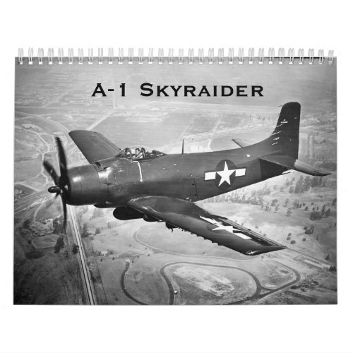 A_1 Skyraider Calendar