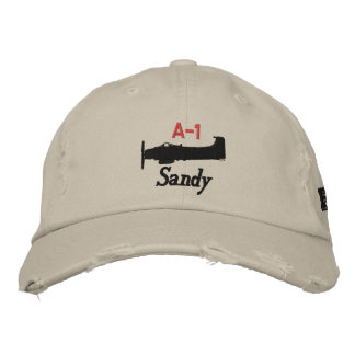 A-1 Skyraider (Light Color Only) Embroidered Baseball Cap