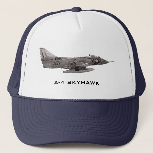 A_4 Skyhawk Turbojet Trucker Hat