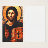 A 6th century icon of Jesus (Front & Back)