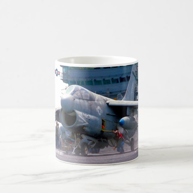 A-7E CORSAIR II COFFEE MUG (Center)