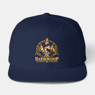 A&A Barbershop Custom Logo | Premium Men's Barber Visor