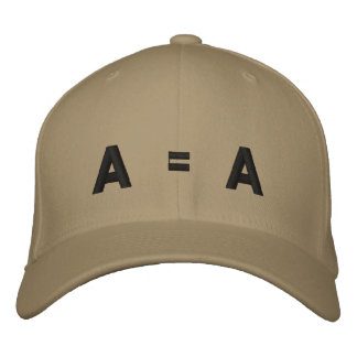 A = A EMBROIDERED BASEBALL HAT