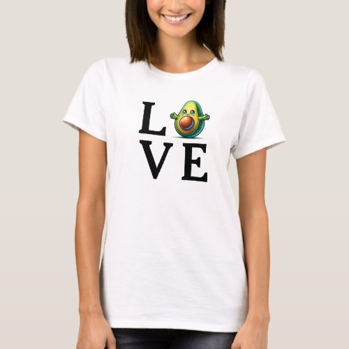A Advocade Love Statement  T_Shirt