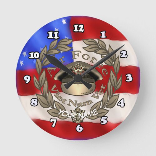 A Air Force Viet Nam Vet clock