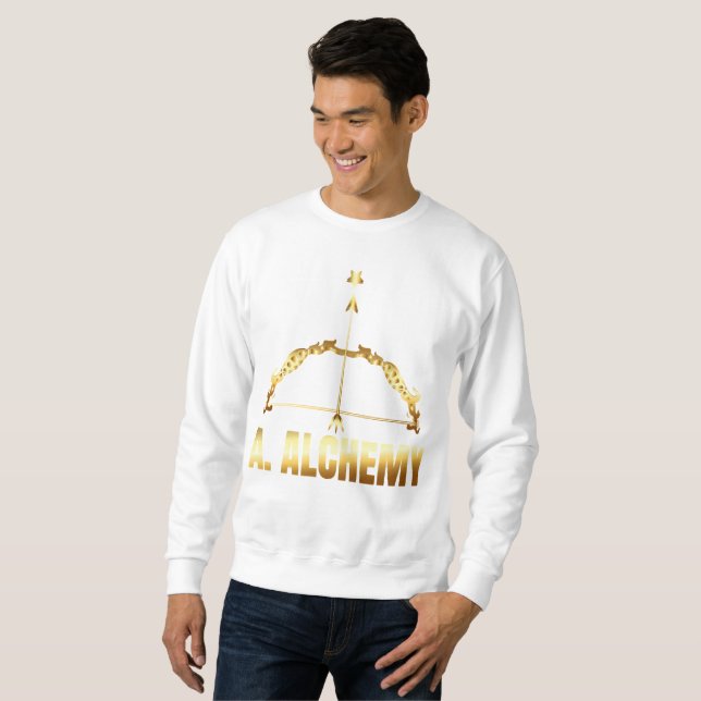 A. Alchemy Jumper 100% Cotton Sweatshirt (Front Full)