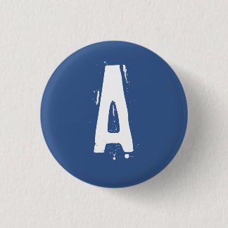 "A" Alphabet Collectible (#2) Button