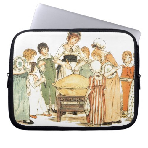 A Apple Pie Cut It Laptop Sleeve