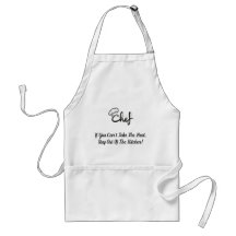 A apron for a real chef!