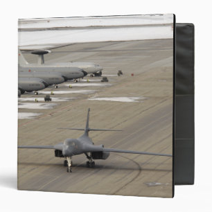 A B-1B Lancer arrives at Eielson Air Force Base Binder