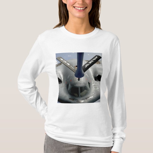 A B-2 Spirit aircraft getting in position T-Shirt (Front)