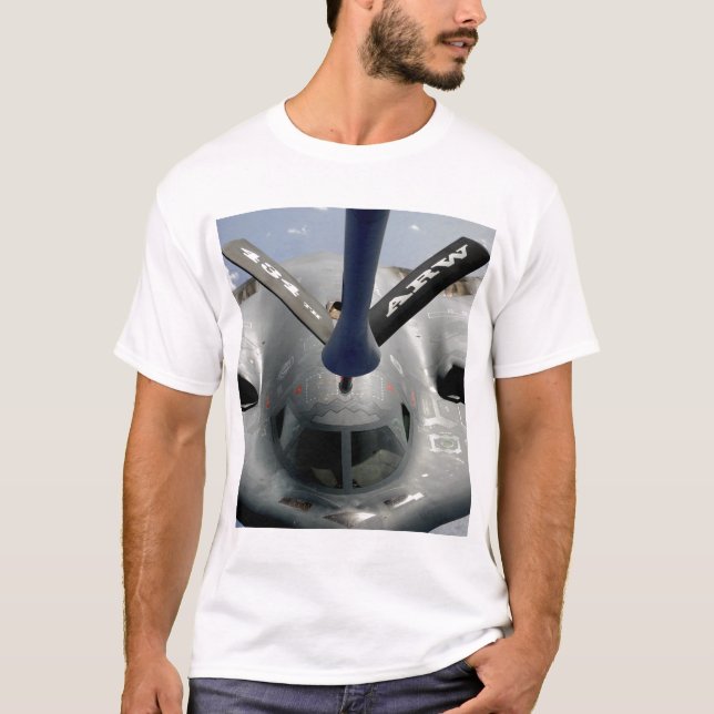 A B-2 Spirit aircraft getting in position T-Shirt (Front)