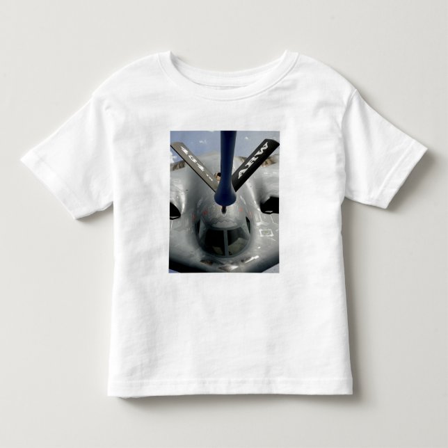 A B-2 Spirit aircraft getting in position Toddler T-shirt (Front)