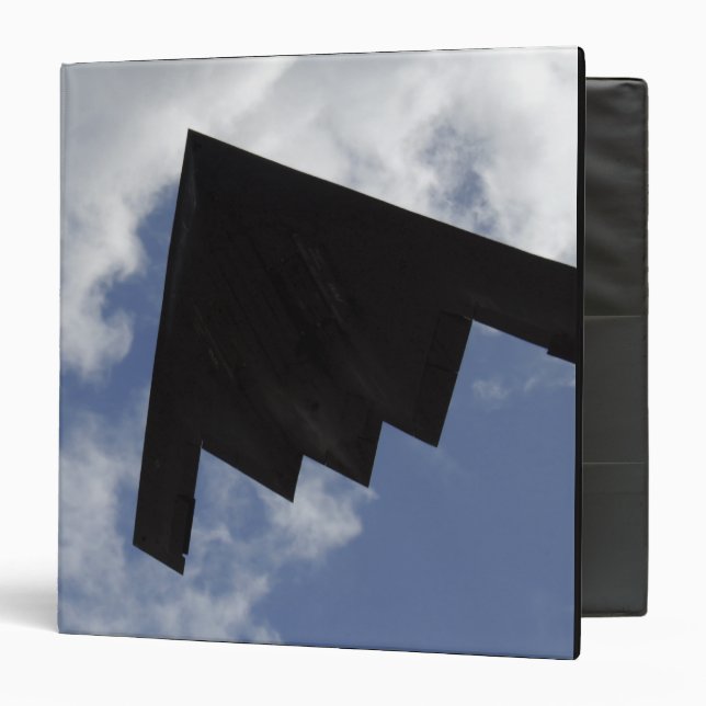A B-2 Spirit in flight Binder (Front/Inside)