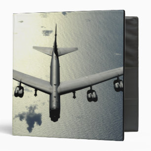 A B-52 Stratofortress in flight 2 3 Ring Binder