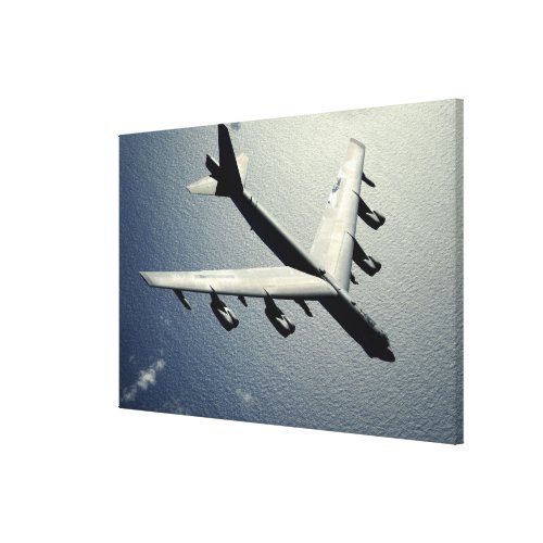 A B_52 Stratofortress in flight Canvas Print