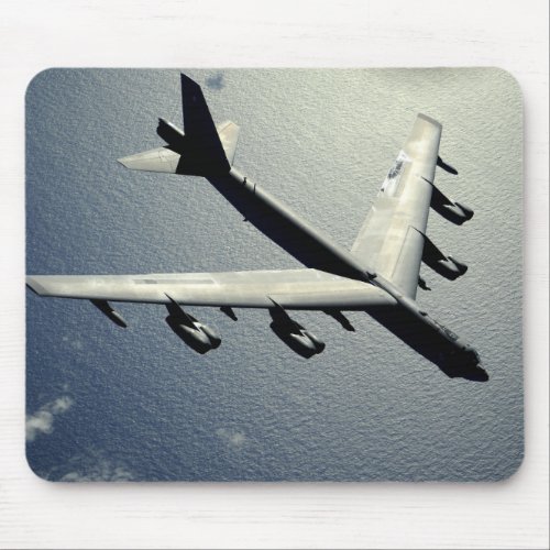 A B_52 Stratofortress in flight Mouse Pad