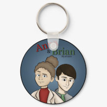 A&B Logo Keychain