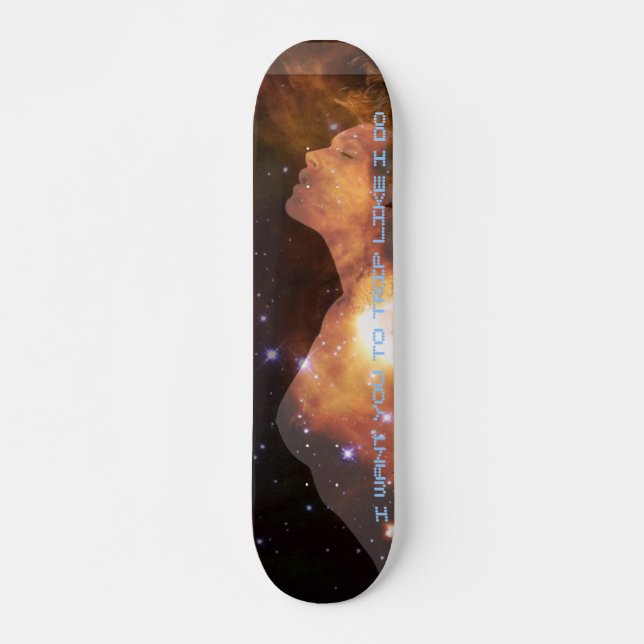 A.B/pro model Skateboard Deck (Front)