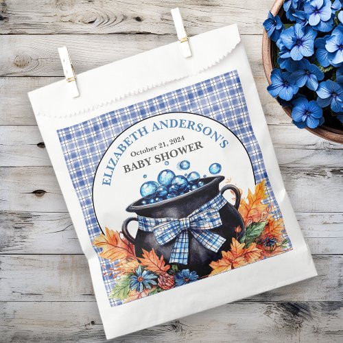 A Baby Boy Is Brewing Baby Shower Favor Bag