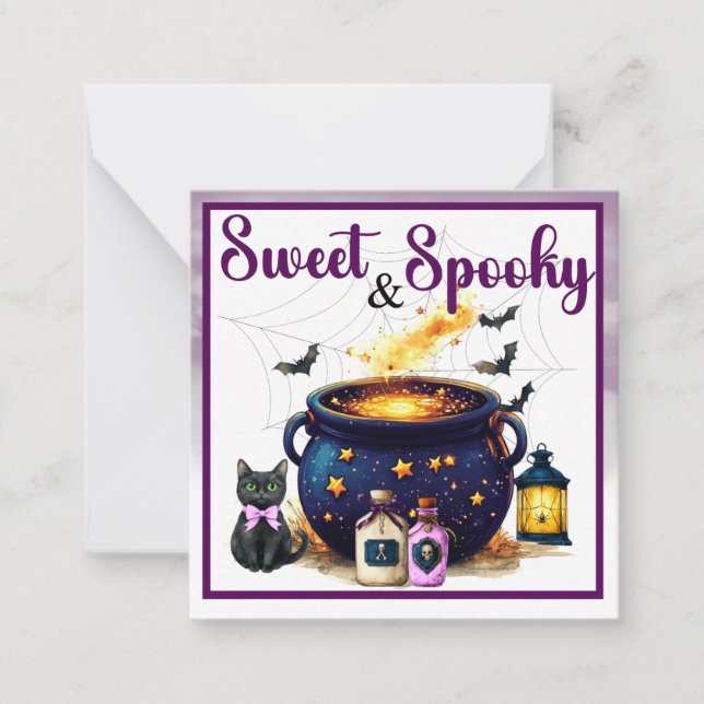 A Baby Brewing Note Card (Front)