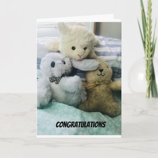 ***A BABY*** CONGRATULATIONS TO "YOU" CARD (Front)