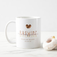 A Baby Girl Is Brewing Coffee Baby Shower