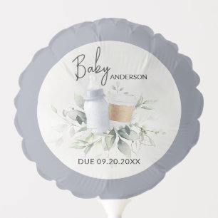 A Baby is Brewing Baby Shower Balloon Coffee